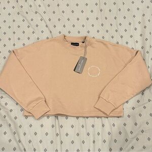 Women Crop Crewneck Sweatshirt